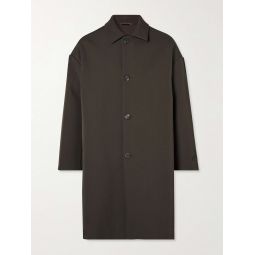 Eternal Cotton and Wool-Blend Twill Coat