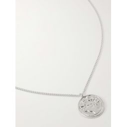 Klon Silver Pendant Necklace