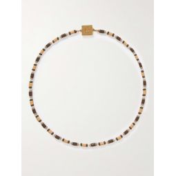 Davie Gold-Plated, Enamel and Freshwater Pearl Necklace