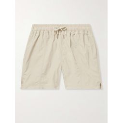 Motion Recycled-Nylon and Cotton-Blend Drawstring Shorts
