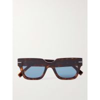 Fendigraphy Square-Frame Tortoiseshell Acetate Sunglasses