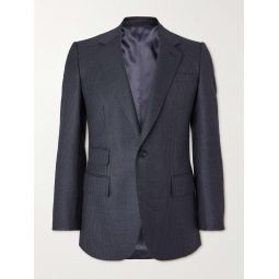 Puppytooth Wool Suit Jacket