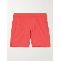 Straight-Leg Mid-Length Swim Shorts