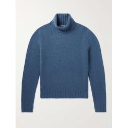 Cashmere-Blend Rollneck Sweater