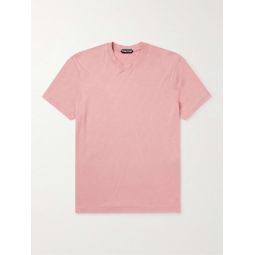 Logo-Embroidered Lyocell and Cotton-Blend Jersey T-Shirt