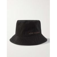 Brimmo Logo-Embroidered Cotton-Twill Bucket Hat