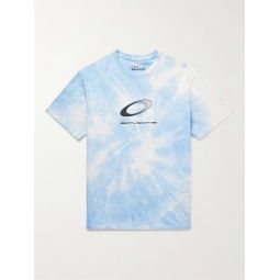 + Oakley Logo-Print Tie-Dyed Cotton-Jersey T-Shirt