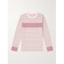 Striped Cotton-Jersey T-Shirt