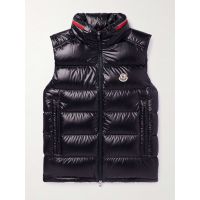 Ouse Logo-Appliqued Quilted Shell Down Gilet
