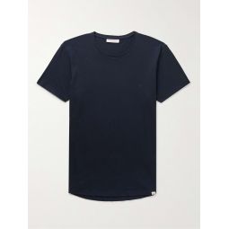 OB-T Slim-Fit Cotton and Silk-Blend Jersey T-Shirt