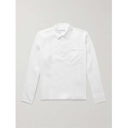 Shanklin Linen Half-Placket Shirt