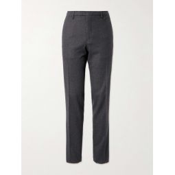 Straight-Leg Wool-Flannel Suit Trousers