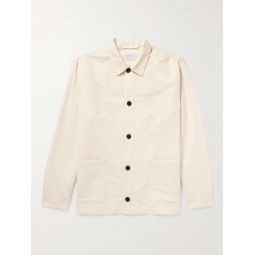 Cotton and Linen-Blend Jacket