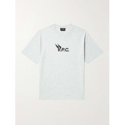 Hermance Logo-Print Cotton-Jersey T-Shirt