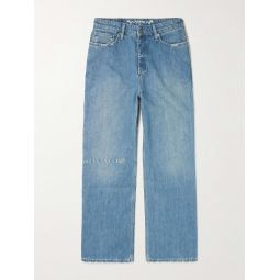 Rangi Straight-Leg Embroidered Jeans