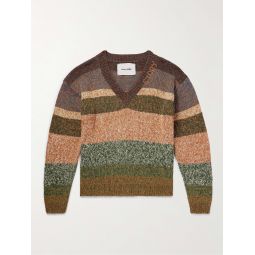 Keeping Striped Organic Cotton Sweater