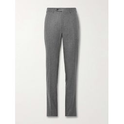 Kei Slim-Fit Super 120s Wool-Flannel Suit Trousers
