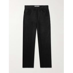 Santana Straight-Leg Lyocell and Cotton-Blend Suit Trousers