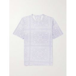 Bandana-Print Cotton-Jersey T-Shirt