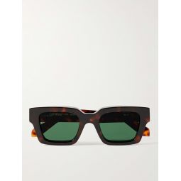Virgil Square-Frame Tortoiseshell Acetate Sunglasses