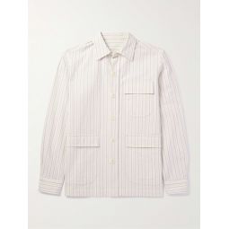 Striped Cotton-Seersucker Shirt