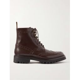 Fred Leather Brogue Boots