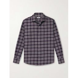Maywood Checked Cotton-Flannel Shirt