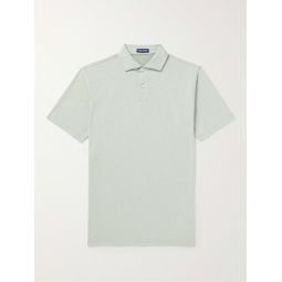 Albatross Cotton-Blend Pique Polo Shirt