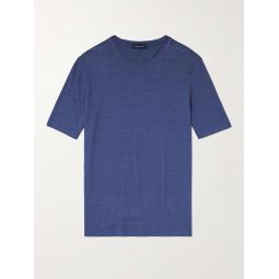 Stretch-Linen Jersey T-Shirt