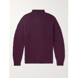 Wool-Boucle Sweater