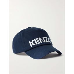 Kenzo Graphy Logo-Print Cotton-Twill Baseball Cap