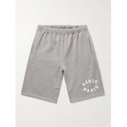 Target Wide-Leg Logo-Print Cotton-Jersey Shorts