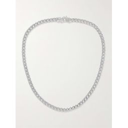 Frankie Rhodium-Plated Chain Necklace