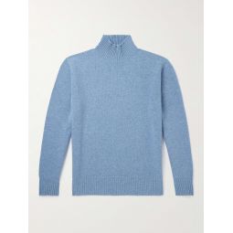 Clark 6624 Wool-Blend Mock-Neck Sweater