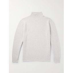 Clark 6624 Wool-Blend Mock-Neck Sweater