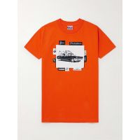 + JW Anderson Printed Cotton-jersey T-Shirt
