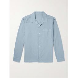 Camp-Collar Wool-Flannel Shirt