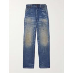 Carpenter Straight-Leg Distressed Jeans