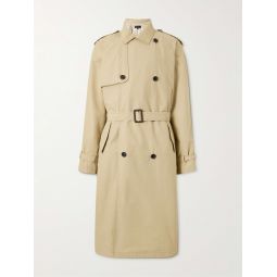 Kieran Double-Breasted Cotton-Blend Coat