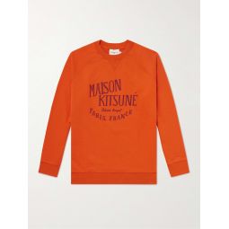 Palais Royal Logo-Print Cotton-Jersey Sweatshirt