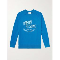 Palais Royal Logo-Print Cotton-Jersey Sweatshirt