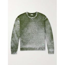 Degrade Cotton-Jersey Sweatshirt