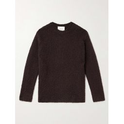 Virgin Wool-Blend Boucle Sweater