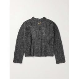 Crocheted Alpaca-Blend Sweater
