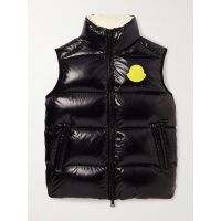 Sumido Logo-Appliqued Quilted Shell Down Gilet