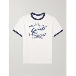 Printed Cotton-Jersey T-Shirt