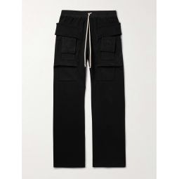 Furka Straight-Leg Cotton-Jersey Drawstring Cargo Trousers