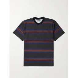 Oregon Striped Cotton-Jersey T-Shirt