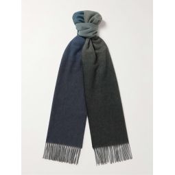 Fringed Ombre Cashmere Scarf