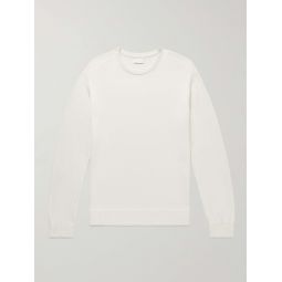 Mulberry Silk and Cotton-Blend Sweater